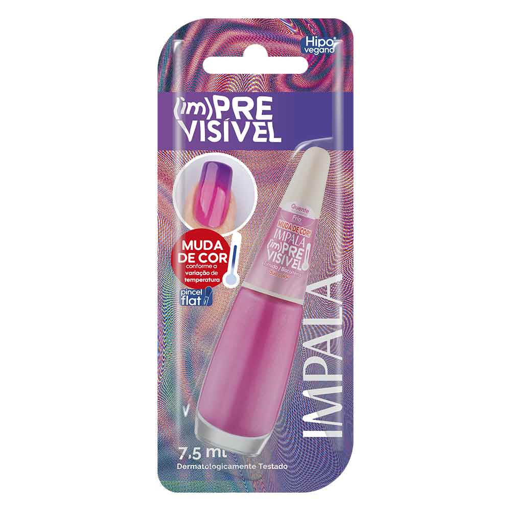 ESMALTE IMPALA (IM)PREVISIVEL DUO COLOR TIMIDA BISCOITEIRA