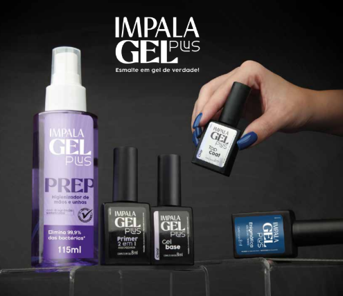 REMOVEDOR DE ESMALTE EM GEL - IMPALA GEL PLUS