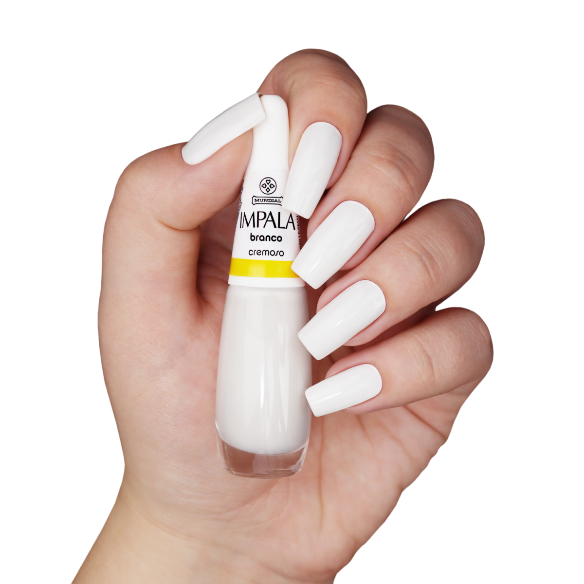 ESMALTE IMPALA A COR DA MODA CREMOSO BRANCO COMERCIAL