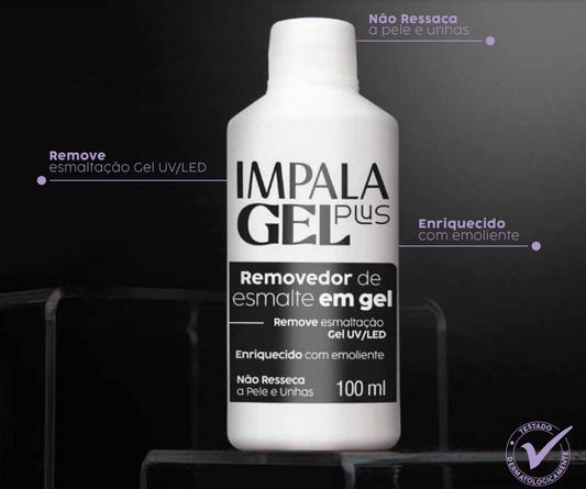 REMOVEDOR DE ESMALTE EM GEL - IMPALA GEL PLUS
