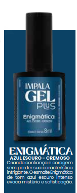 Esmalte Gel - Impala Gel Plus - Cremoso - Enigmatica