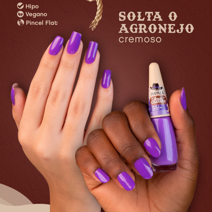ESMALTE IMPALA ANA CASTELA CREMOSO SOLTA O AGRONEJO! COMERCIAL