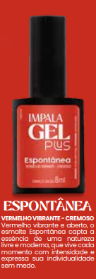 Esmalte Gel - Impala Gel Plus - Cremoso - Espontanea