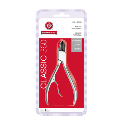 ALICATE CURVO PARA UNHAS CLASSIC MUNDIAL BC- 360