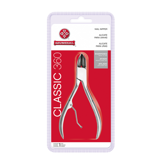 ALICATE CURVO PARA UNHAS CLASSIC MUNDIAL BC- 360