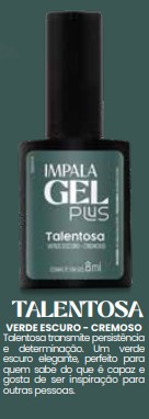 Esmalte Gel - Impala Gel Plus - Cremoso - Talentosa