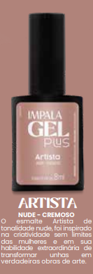 Esmalte Gel - Impala Gel Plus - Cremoso - Artista
