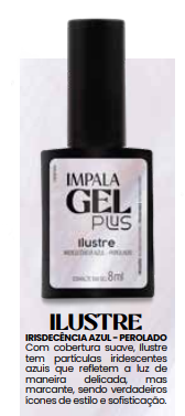 Esmalte Gel - Impala Gel Plus - Perolado - Ilustre