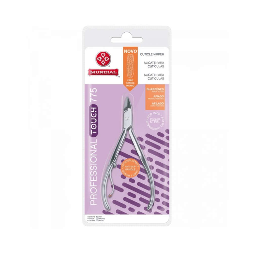 KIT 6 ALICATES CUTÍCULA 775 PROFESSIONAL TOUCH INOX