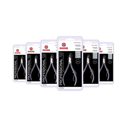 Kit 10 Alicates de Cutículas 722 premium inox
